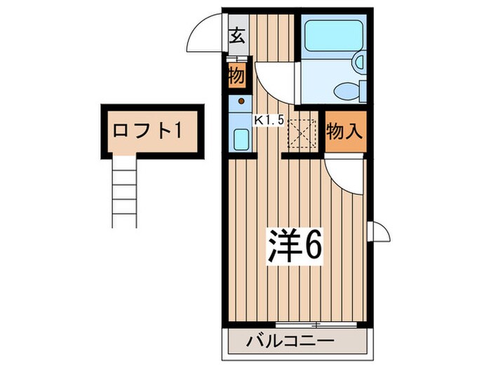 物件間取画像