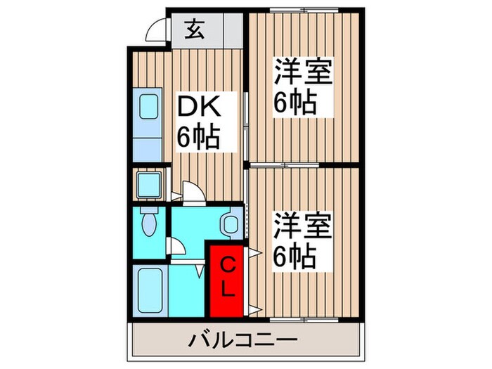 物件間取画像