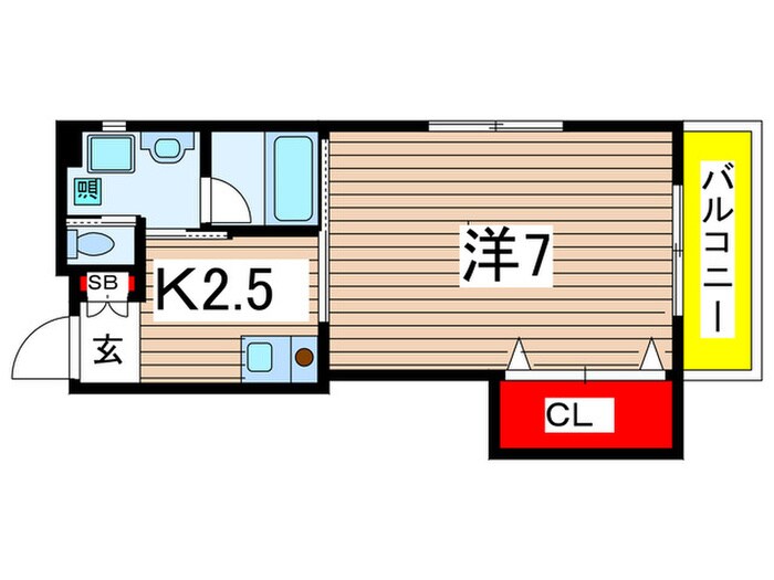 サンイング西川口の物件間取画像