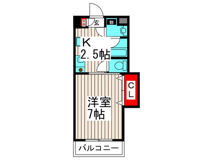 サンイング西川口の物件間取画像