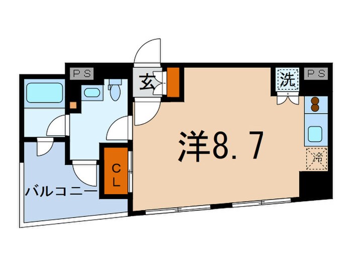 レニ－ル本駒込の物件間取画像