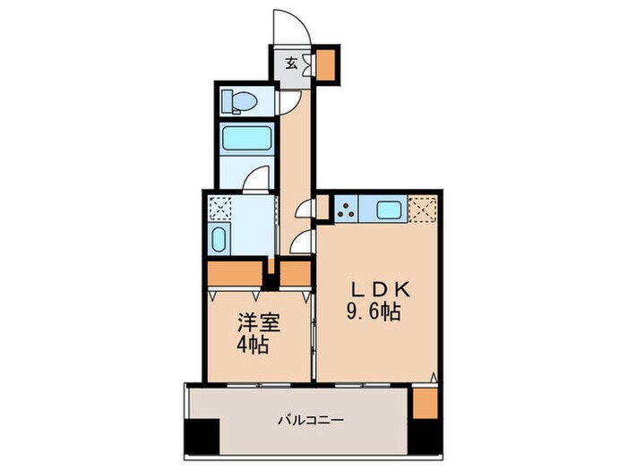 エミリブ東長崎の物件間取画像