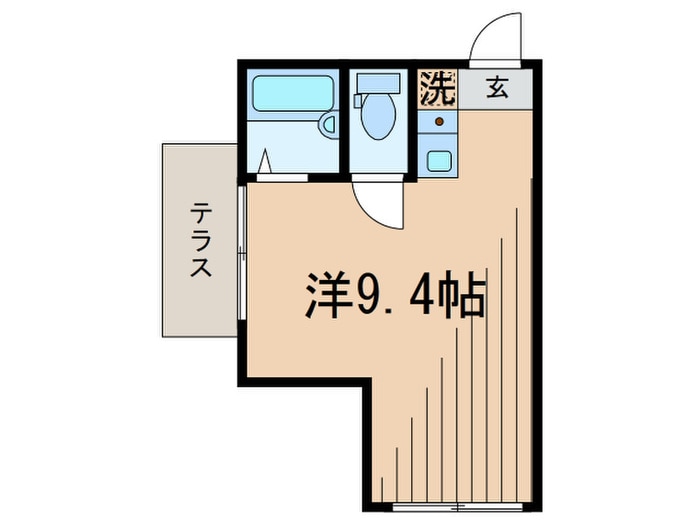 ウィズプレイス高津の物件間取画像