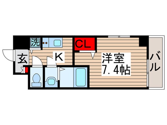 Ａｐａｒｔｍｅｎｔ桜の物件間取画像
