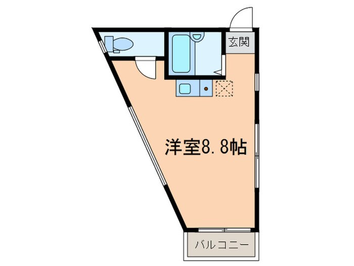 クレスタ府中新町の物件間取画像