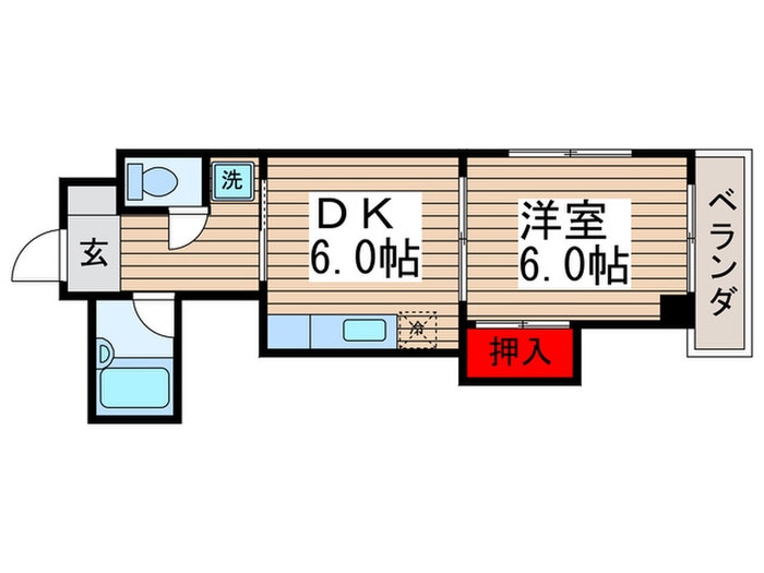 プルミエール清岡の物件間取画像