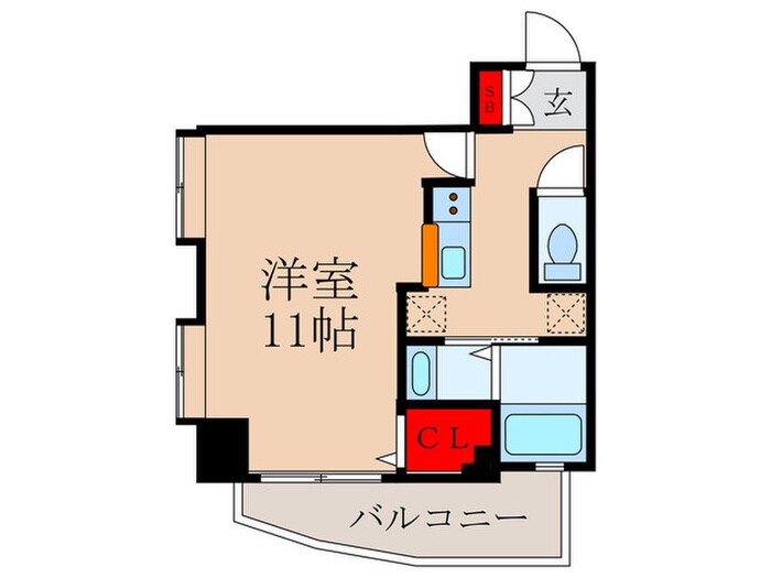 コンフォリア新中野Ⅱの物件間取画像