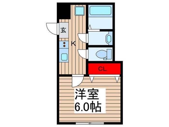 Fille Flats KAWAGUCHI HONCHOの物件間取画像