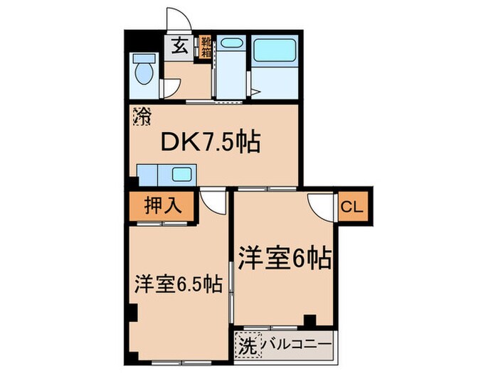 和幸マンションの物件間取画像