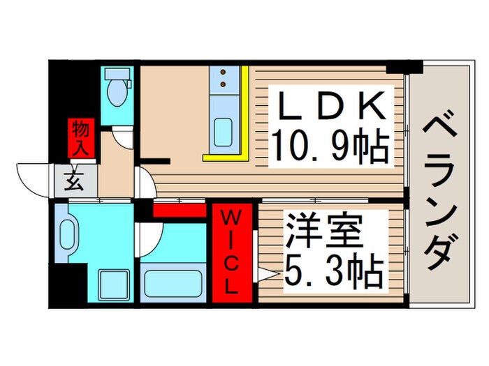 ＬＵＭＩＥＲＥの物件間取画像