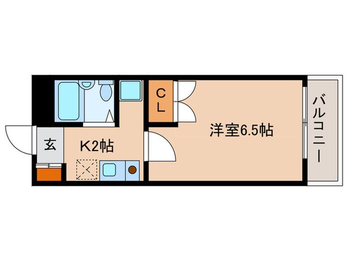 カ－ム目白台の物件間取画像