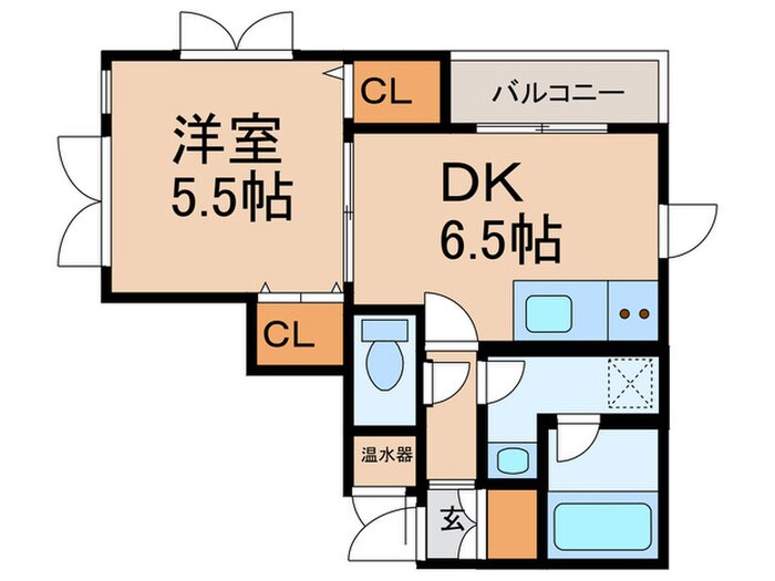 グランビル本天沼の物件間取画像