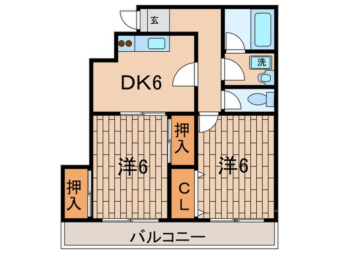物件間取画像