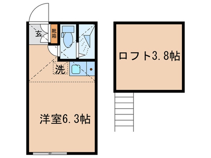 物件間取画像