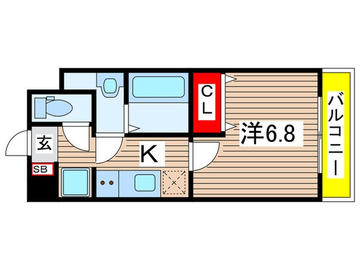 LANART四街道の物件間取画像