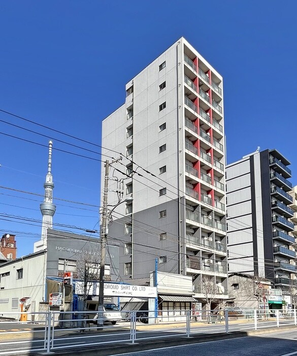 ルクレ錦糸町の物件外観写真