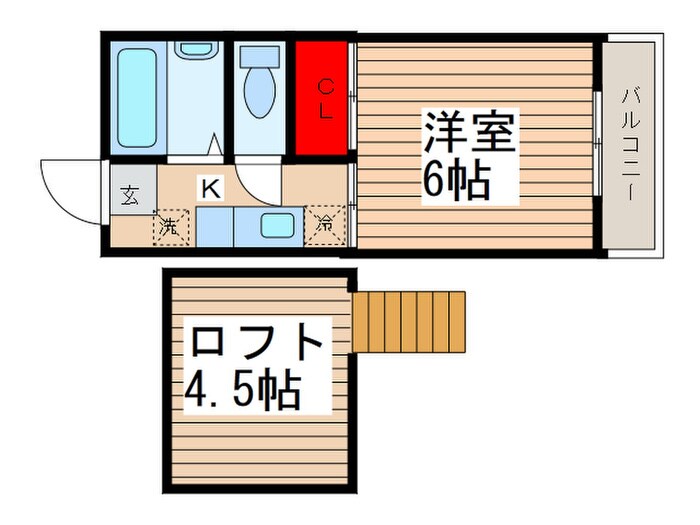 カ－サビアンカの物件間取画像