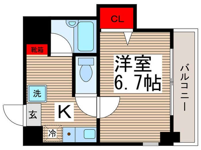 グレース富士美の物件間取画像