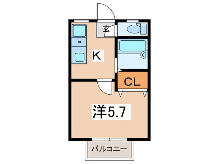 第2白楽イーストハイツの物件間取画像