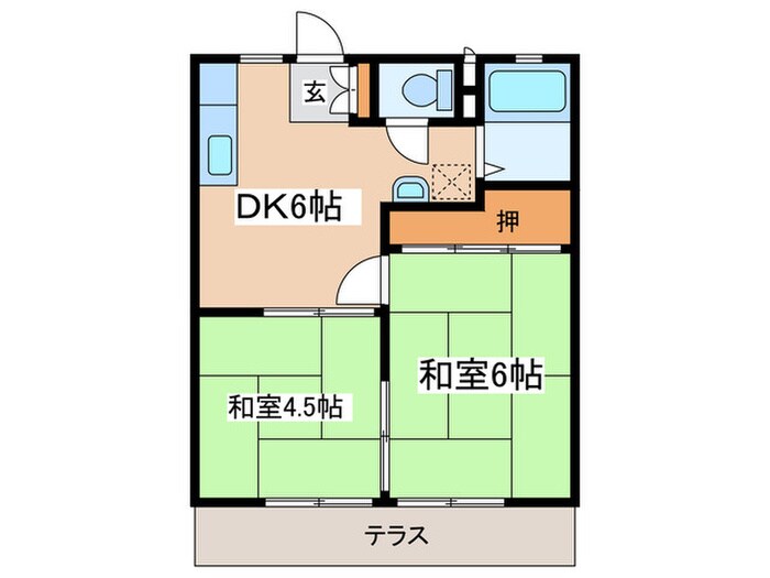 物件間取画像