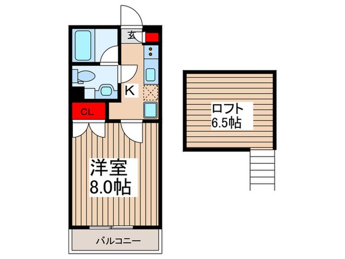 メゾン・パルフェの物件間取画像