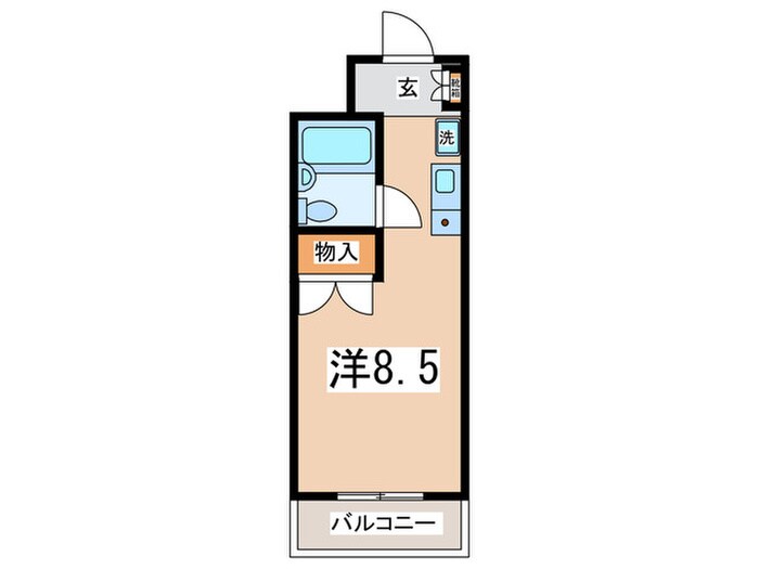 ステイエム相模原南の物件間取画像