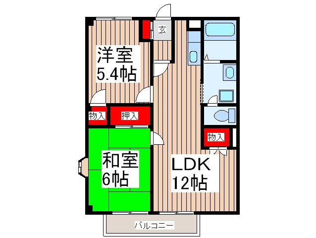 スリーゼ　ロジュマンの物件間取画像