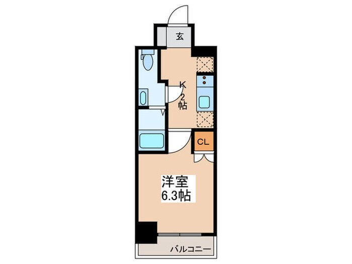 エヌステージ秦野駅前の物件間取画像