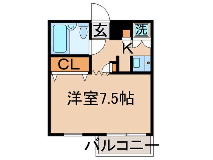 ラフォ－レ金町の物件間取画像