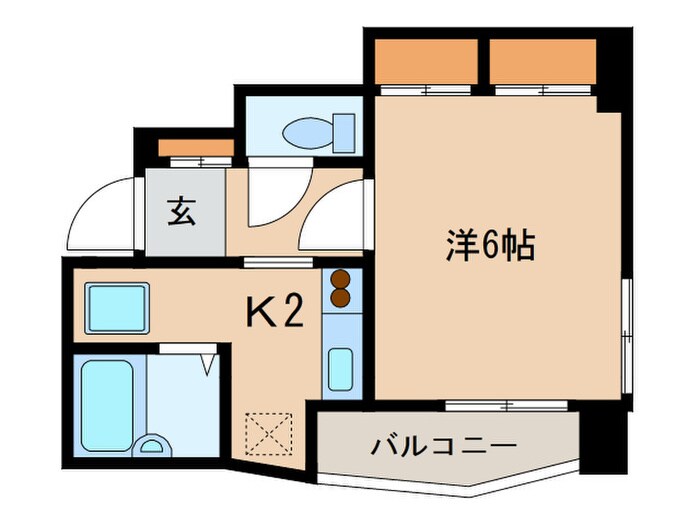 マ－ジ－神楽坂の物件間取画像