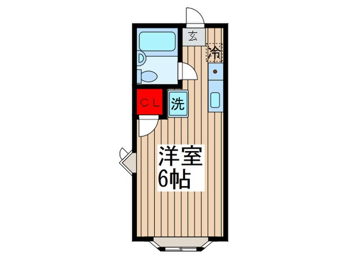 アネックスKの物件間取画像