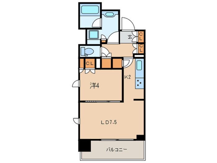 Ｄｉｍｕｓ日本橋水天宮の物件間取画像