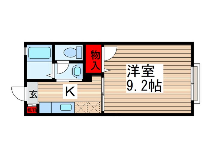 ミリオン馬橋の物件間取画像