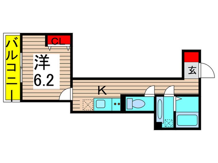 アヴァンス青井の物件間取画像