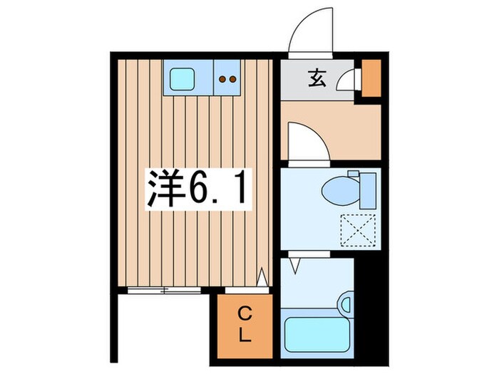 ARCADIA南林間の物件間取画像