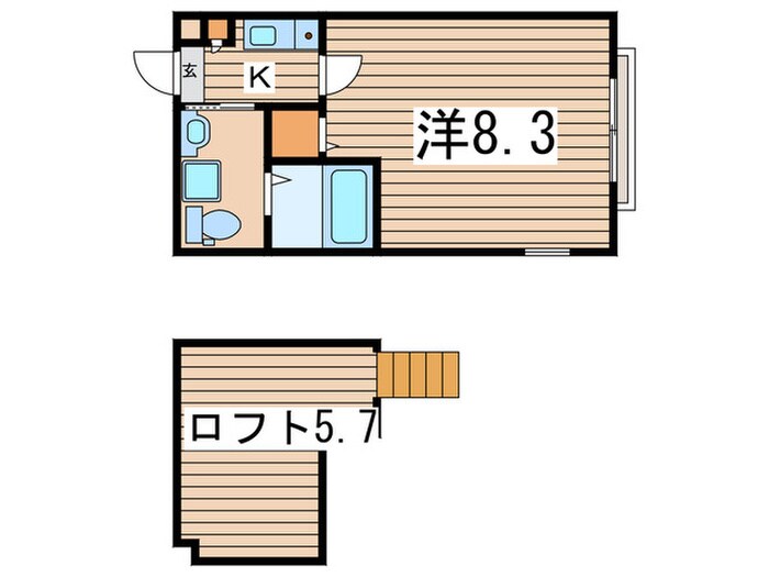 スカーラロッソの物件間取画像