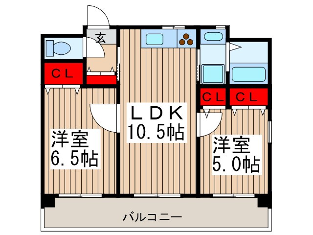 アコモ－ド北原台の物件間取画像