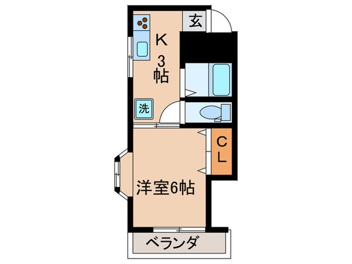 メゾンひとみⅡの物件間取画像