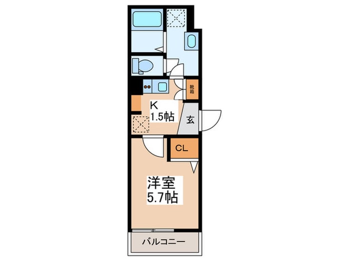 フルセイルさがみ野の物件間取画像