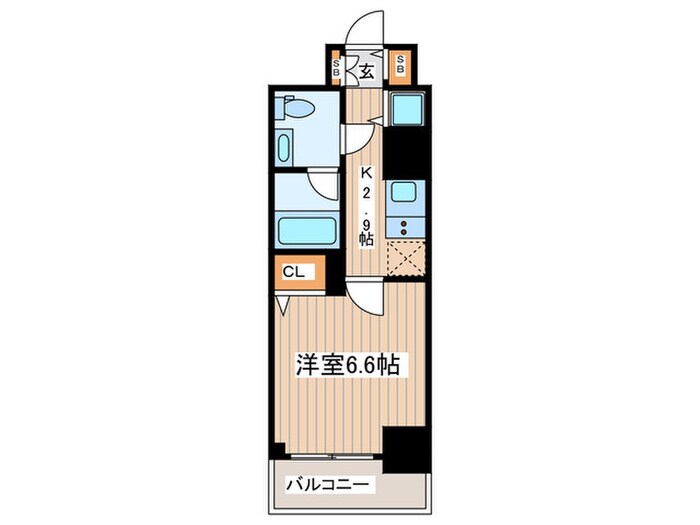 ウィルテラス千歳烏山の物件間取画像