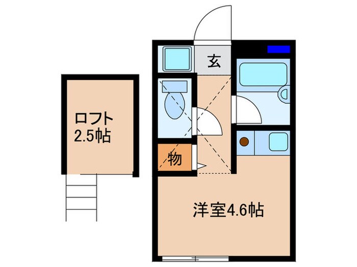 ア－バンハイムの物件間取画像