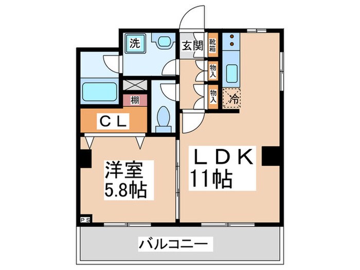 ベルヴェル稲城の物件間取画像