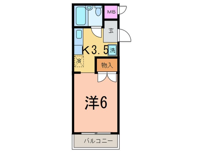 物件間取画像