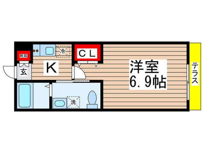 マ・メールロア大和田の物件間取画像