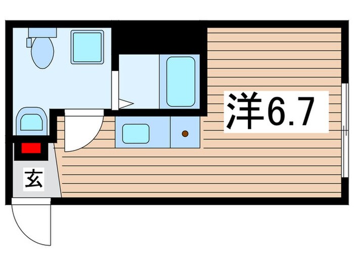 コンフォース大島の物件間取画像