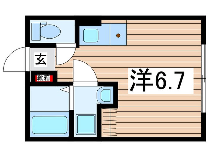 コンフォース大島の物件間取画像