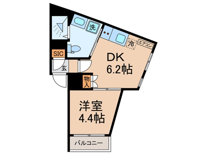 Palways高田馬場の物件間取画像