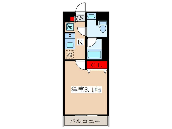 アルテシモ　デュースの物件間取画像