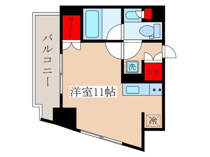 プライムメゾン板橋の物件間取画像