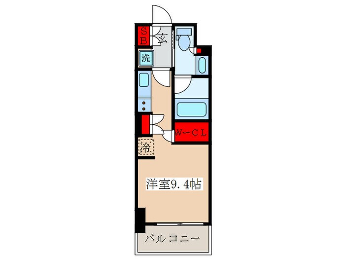 プライムメゾン板橋の物件間取画像